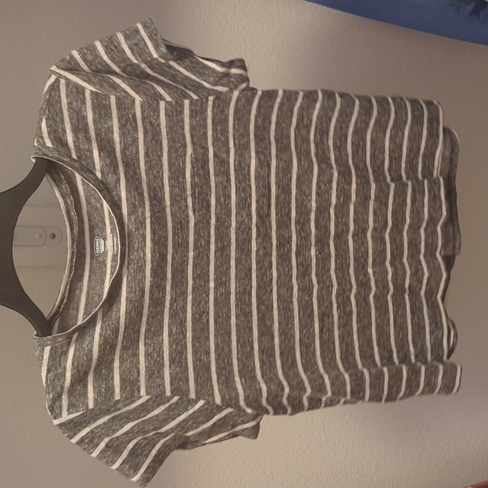 Striped Gray Tee